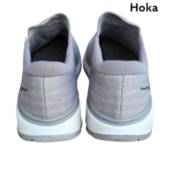Hoka One CAVU 3 Slip On Athletic Tennis Shoe Gym Yoga Sneaker Lunar Gray Men 13 main image 10